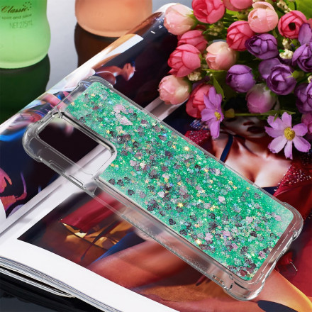 Samsung Galaxy A32 5G Glitter Hoesje met sleutelkoord