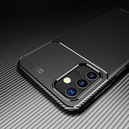 Samsung Galaxy A32 5G Textuur Flexibele Carbon Fiber Case