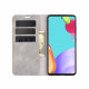 Flip cover Samsung Galaxy A52 5G Zacht lederen effect