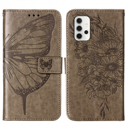 Samsung Galaxy A32 5G vlinder design case met riem