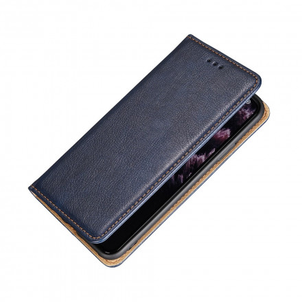 Flip cover Samsung Galaxy A32 5G leer effect monochroom Flip cover Samsung Galaxy A32 5G leer effect monochroom