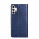 Flip cover Samsung Galaxy A32 5G leer effect monochroom Flip cover Samsung Galaxy A32 5G leer effect monochroom
