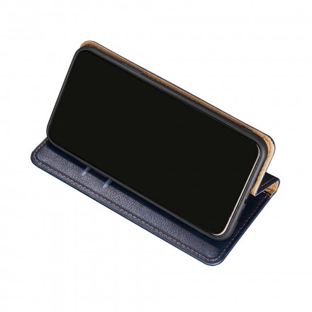 Flip cover Samsung Galaxy A32 5G leer effect monochroom Flip cover Samsung Galaxy A32 5G leer effect monochroom
