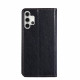 Flip cover Samsung Galaxy A32 5G leer effect monochroom