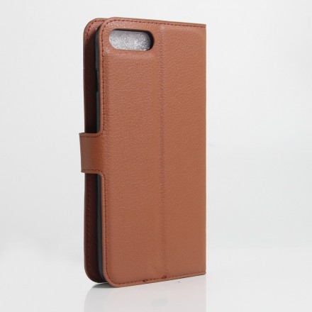 Leder effect iPhone 7 Plus hoesje Leder effect iPhone 7 Plus hoesje