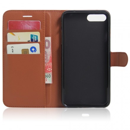 Leder effect iPhone 7 Plus hoesje Leder effect iPhone 7 Plus hoesje