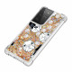 Samsung Galaxy S21 Ultra 5G Mr Hond Glitter Hoesje
