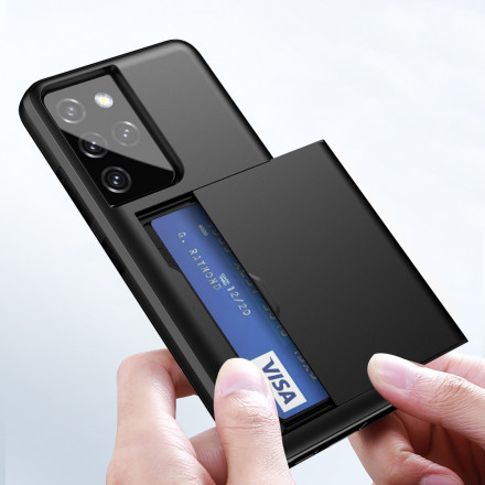 Samsung Galaxy S21 Ultra 5G Hardcase Flashy Card geval