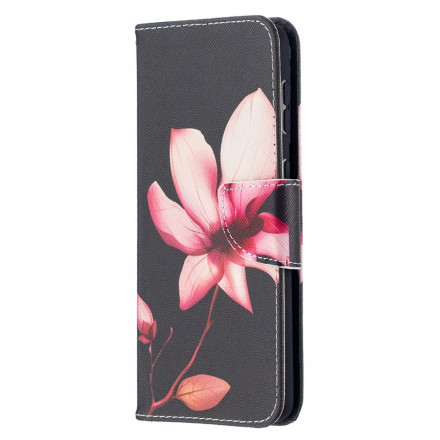 Samsung Galaxy S21 Plus 5G Hoesje Roze Bloem Samsung Galaxy S21 Plus 5G Hoesje Roze Bloem