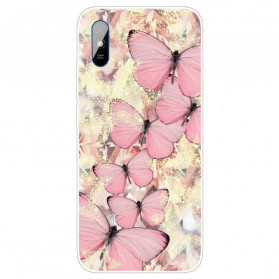 Xiaomi Redmi 9A Hoesje Royal Vlinders