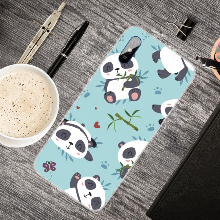Xiaomi Redmi 9A Hoesje Panda's
