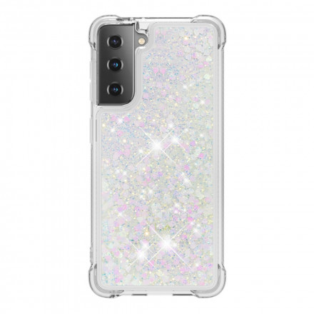 Samsung Galaxy S21 Plus 5G Glitter Hoesje