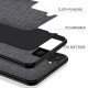 Samsung Galaxy S21 Plus 5G Textuur Stof Hoesje