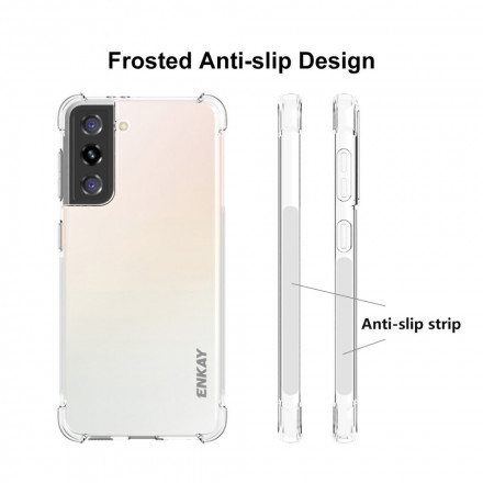 Samsung Galaxy S21 Ultra 5G Case en gehard glas Combo ENKAY