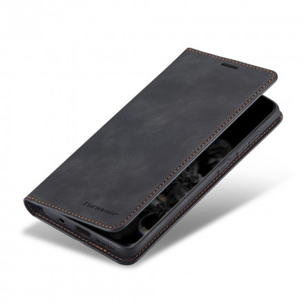 Flip cover Samsung Galaxy S21 Plus 5G Leder Effect VOORWENW