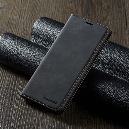Flip cover Samsung Galaxy S21 Plus 5G Leder Effect VOORWENW
