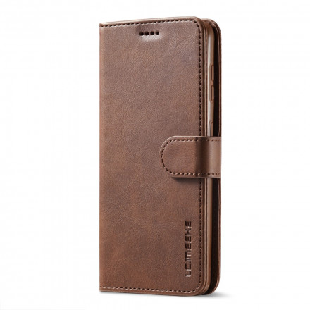 Samsung Galaxy S21 Plus 5G Case LC.IMEEKE Leder effect