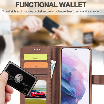 Samsung Galaxy S21 Plus 5G Case LC.IMEEKE Leder effect Samsung Galaxy S21 Plus 5G Case LC.IMEEKE Leder effect