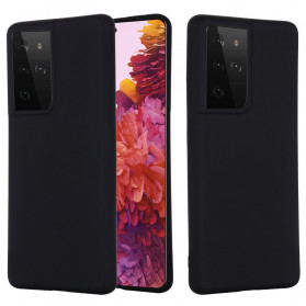 Samsung Galaxy S21 Ultra 5G Hoesje Vloeibaar Silicone Ontwerp