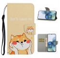 Samsung Galaxy S21 Ultra 5G Chat Don't Touch Me Strap Case