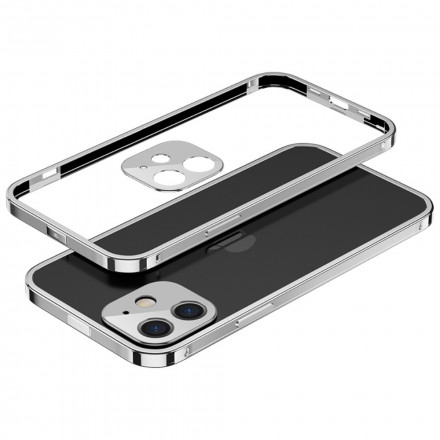 iPhone 12 Mini duidelijk geval Aluminiumlegering Grenzen