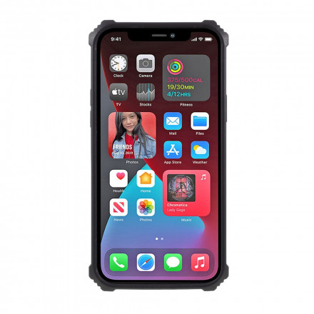 iPhone 12 / 12 Pro Camouflage Hoesje Verwijderbare Stand