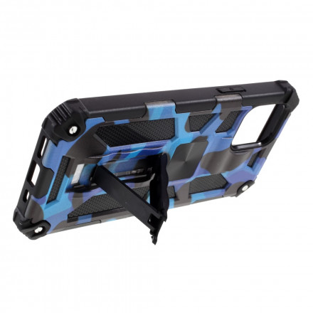 iPhone 12 / 12 Pro Camouflage Hoesje Verwijderbare Stand