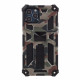 iPhone 12 / 12 Pro Camouflage Hoesje Verwijderbare Stand