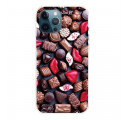 iPhone 12 / 12 Pro Flexibele Case Chocolade