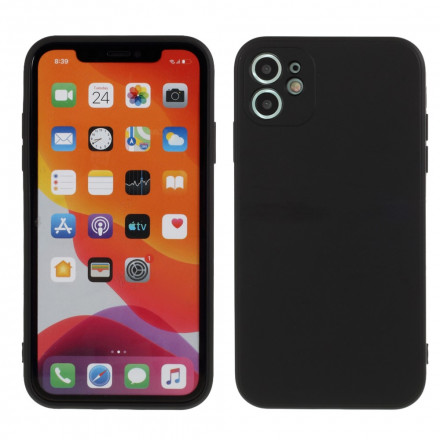 iPhone 11 Silicone Hoesje Mat Zuivere Kleur