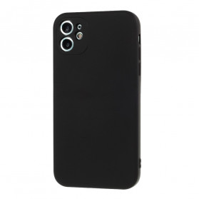 iPhone 11 Silicone Hoesje Mat Zuivere Kleur