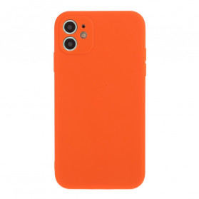 iPhone 11 Silicone Hoesje Mat Zuivere Kleur