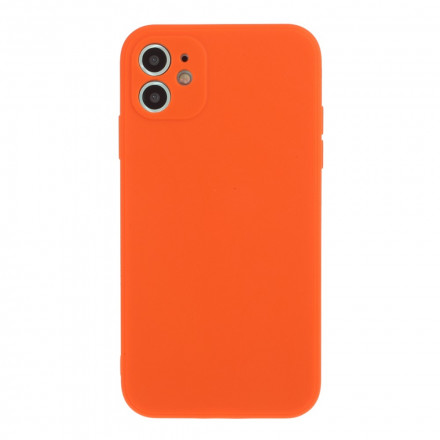 iPhone 11 Silicone Hoesje Mat Zuivere Kleur