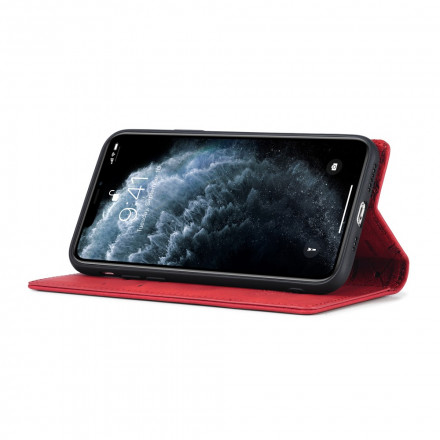 Flip cover iPhone 11 LC.IMEEKE Leder Effect