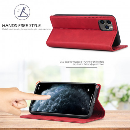 Flip cover iPhone 11 LC.IMEEKE Leder Effect