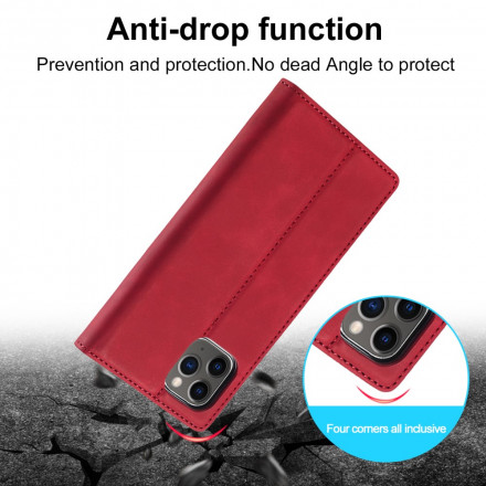 Flip cover iPhone 11 LC.IMEEKE Leder Effect