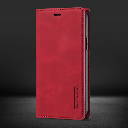 Flip cover iPhone 11 LC.IMEEKE Leder Effect