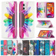 Flip cover iPhone 11 Waterverf Bloem