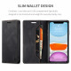 Flip cover iPhone 11 leer effect RFID-technologie