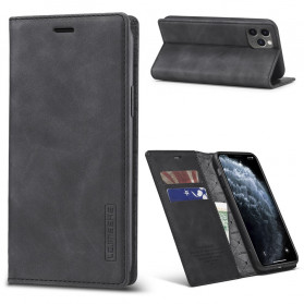 Flip cover iPhone 11 Pro LC.IMEEKE Leder Effect