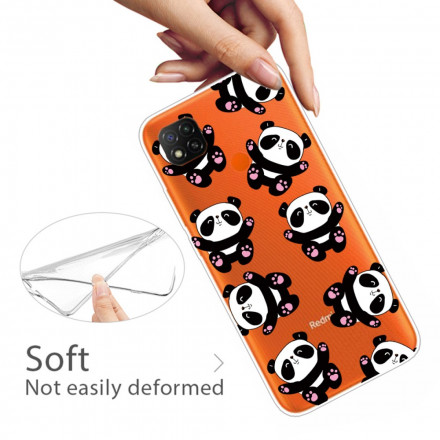 Xiaomi Redmi 9C Hoesje Top Panda's Plezier