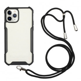 iPhone 11 Pro Hybride Hoesje met Gekleurd Koord