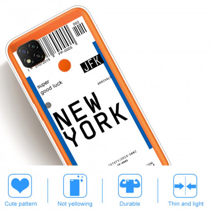 Xiaomi Redmi 9C Pas naar New York geval