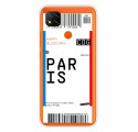Xiaomi Redmi 9C Boarding Pass naar Parijs Hoesje