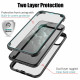 iPhone 11 Pro Max Case Gehard Glas Voor-en achterkant