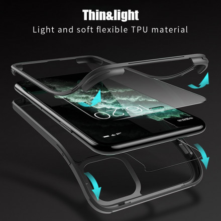 iPhone 11 Pro Max Case Gehard Glas Voor-en achterkant