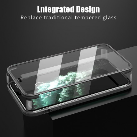iPhone 11 Pro Max Case Gehard Glas Voor-en achterkant