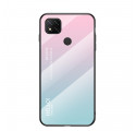 Xiaomi Redmi 9C gehard glas case hallo