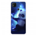Xiaomi Redmi 9C Panda Hoesje in de Ruimte