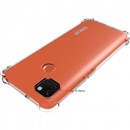 Xiaomi Redmi 9C Case Combo Hoesje en gehard glas ENKAY scherm